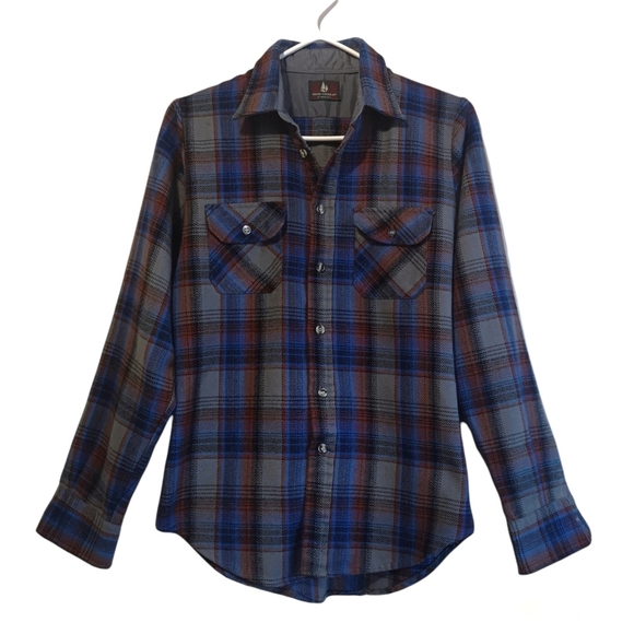 High Sierra Vintage Plaid Lumberjack Shirt - Picture 3 of 9